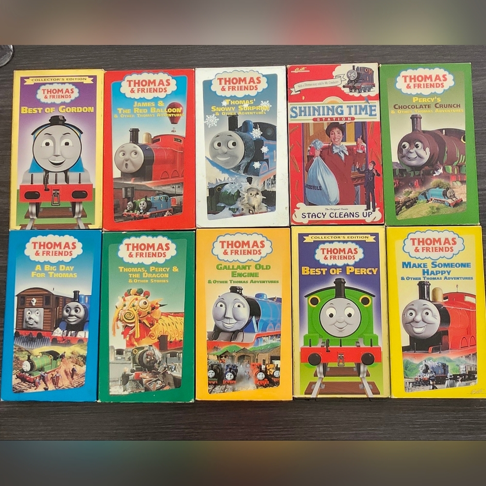 20 VHS Lot Thomas The Tank Engine & Friends Vintage‎